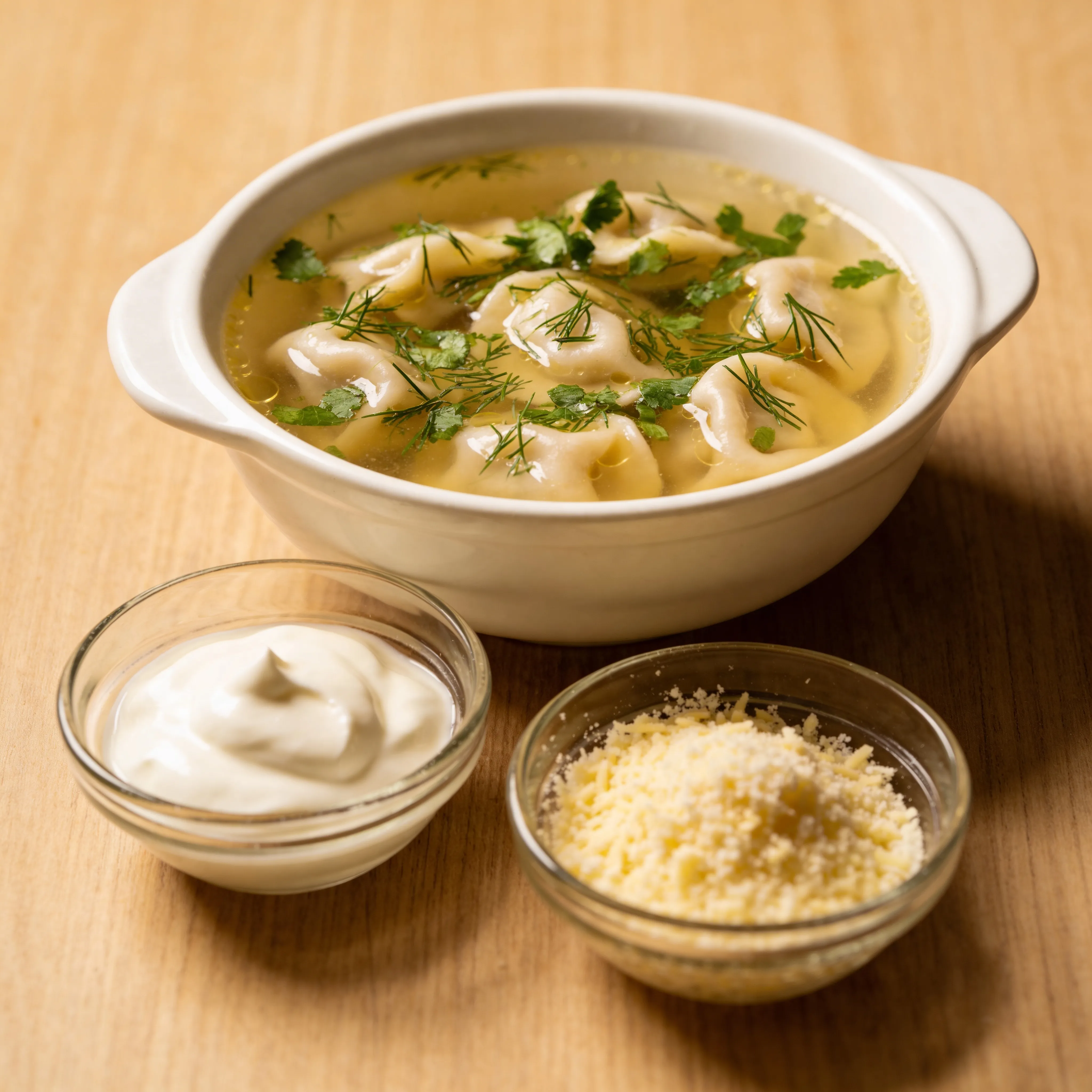 Пельмени домашние с говядиной и свининой